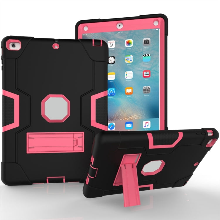 For iPad 4 / 3 / 2 Silicone + PC Protective Case with Stand