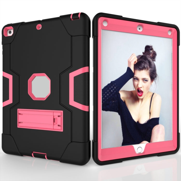For iPad 4 / 3 / 2 Silicone + PC Protective Case with Stand