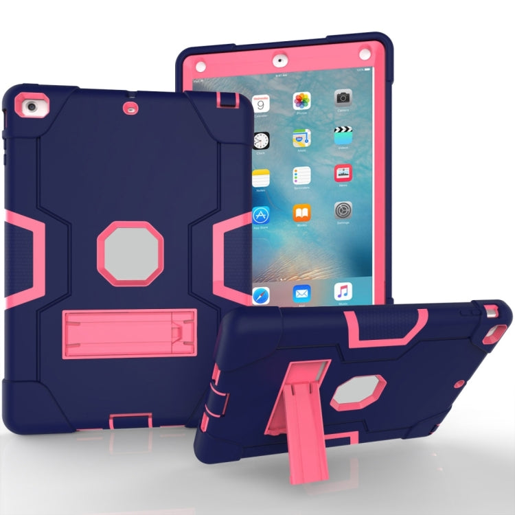 For iPad 4 / 3 / 2 Silicone + PC Protective Case with Stand