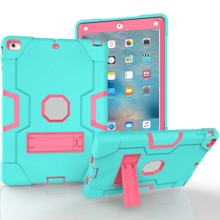 For iPad 4 / 3 / 2 Silicone + PC Protective Case with Stand