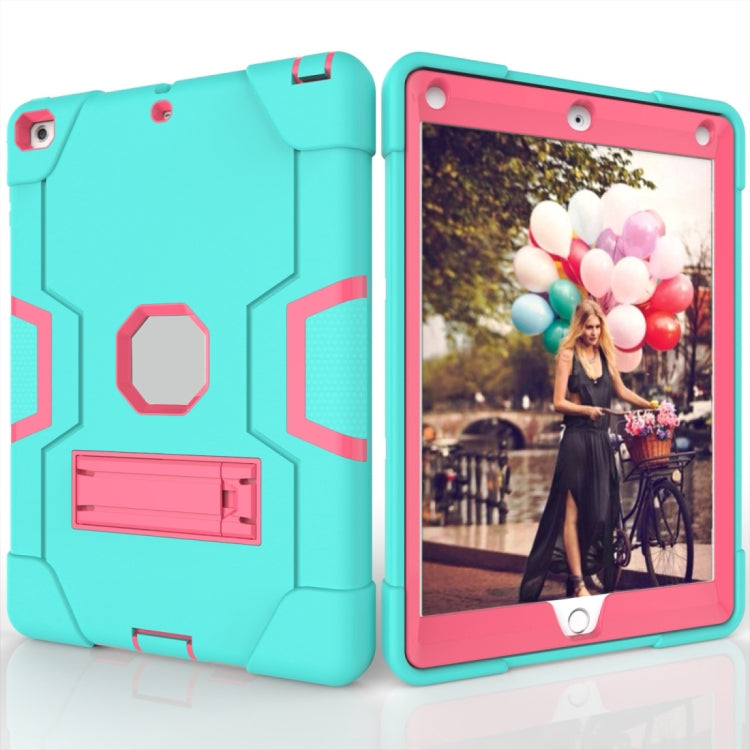 For iPad 4 / 3 / 2 Silicone + PC Protective Case with Stand