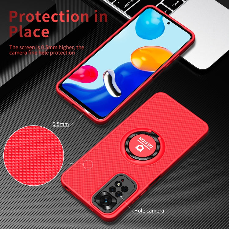 For Xiaomi Redmi Note 11 Pro 5G / 4G 2022 Eagle Eye Ring Holder Phone Case