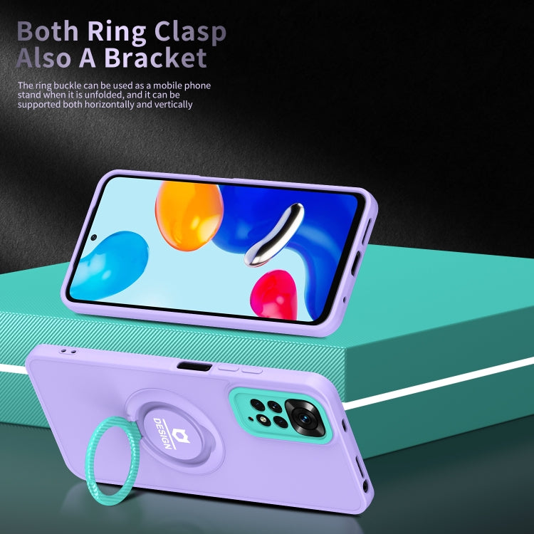 For Xiaomi Redmi Note 11 Pro 5G / 4G 2022 Eagle Eye Ring Holder Phone Case