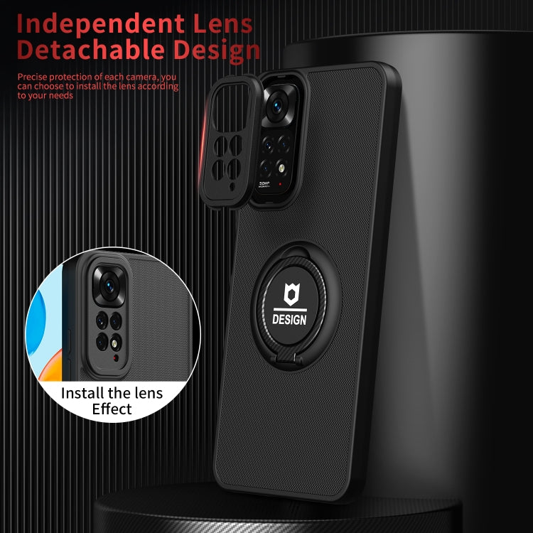 For Xiaomi Redmi Note 11 2022 6.43 inch / Note 11S International Eagle Eye Ring Holder Phone Case