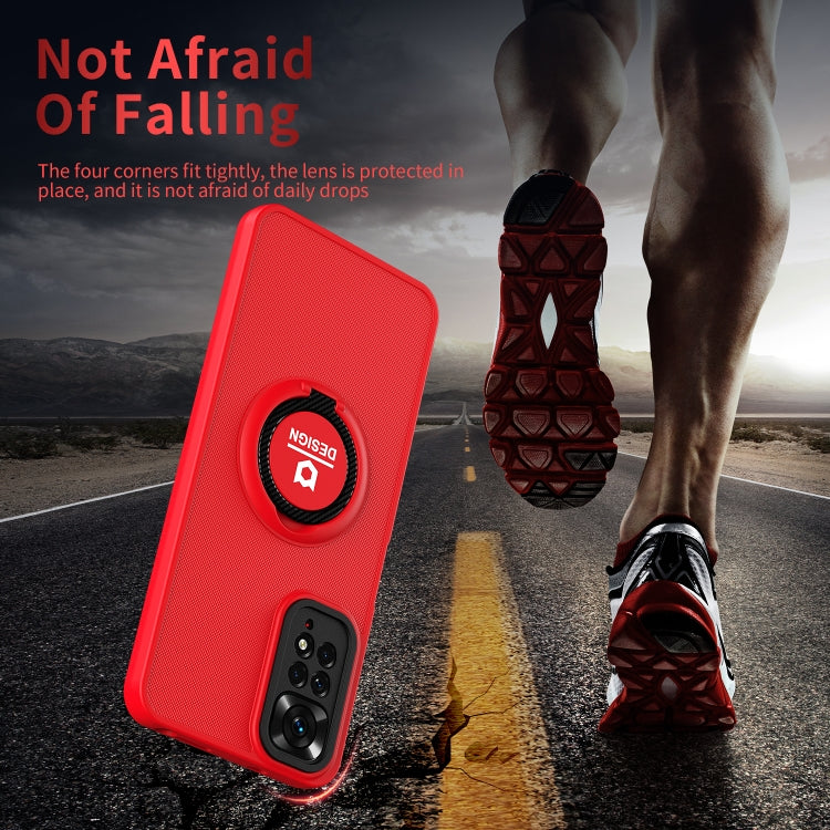 For Xiaomi Redmi Note 11 2022 6.43 inch / Note 11S International Eagle Eye Ring Holder Phone Case