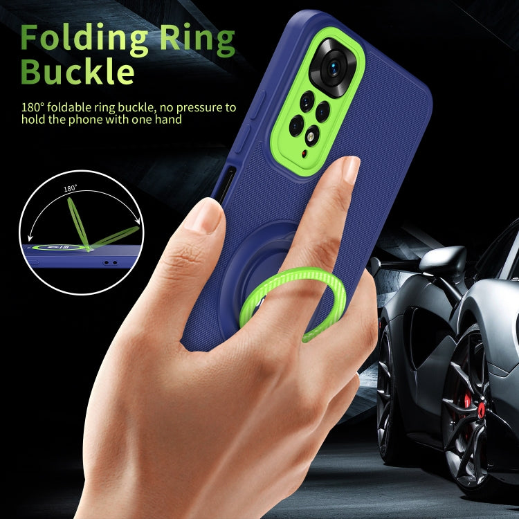 For Xiaomi Redmi Note 11 2022 6.43 inch / Note 11S International Eagle Eye Ring Holder Phone Case