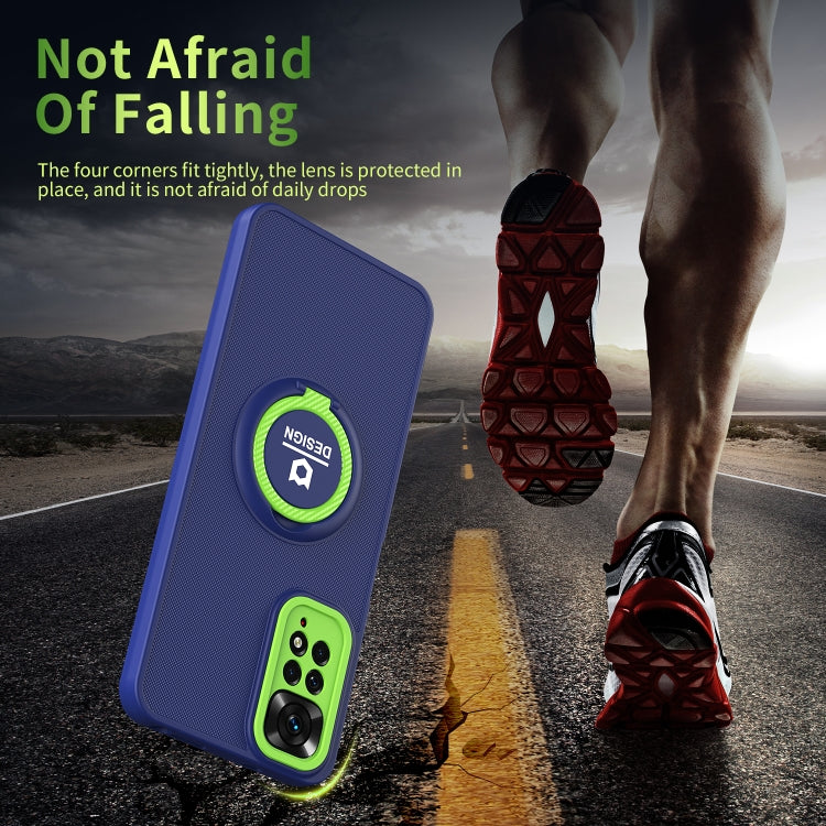 For Xiaomi Redmi Note 11 2022 6.43 inch / Note 11S International Eagle Eye Ring Holder Phone Case