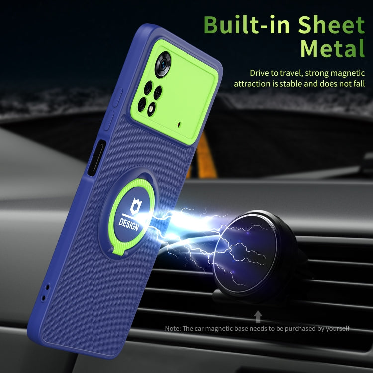 For Xiaomi Poco X4 Pro 5G Eagle Eye Ring Holder Phone Case