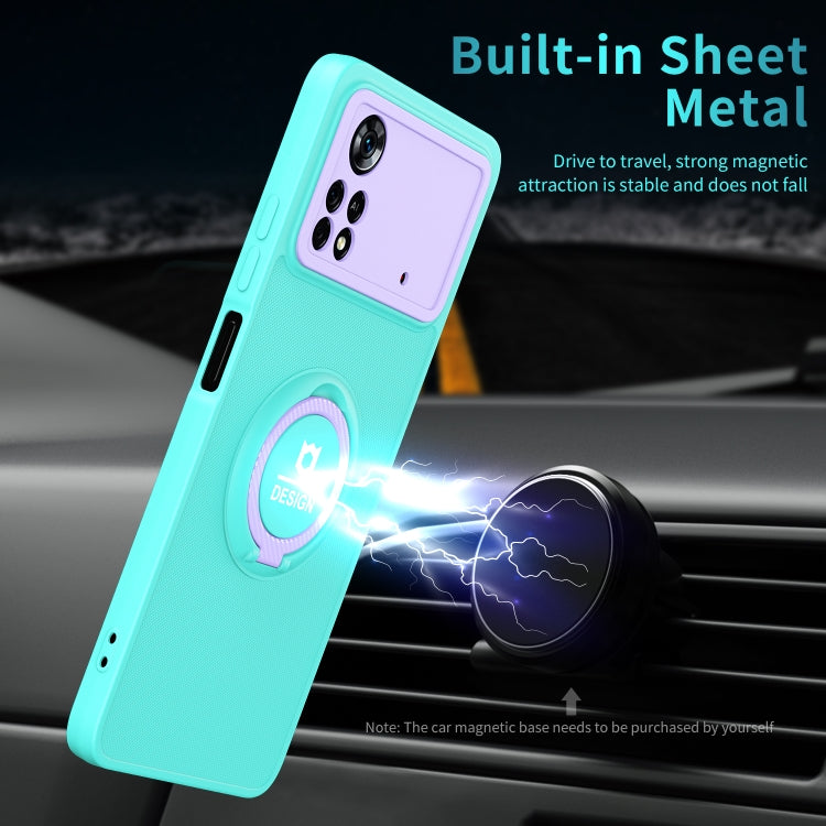 For Xiaomi Poco X4 Pro 5G Eagle Eye Ring Holder Phone Case