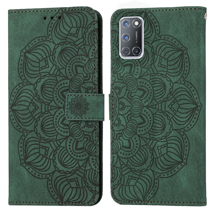 For OPPO A92 / A72 / A52 Mandala Embossed Flip Leather Phone Case