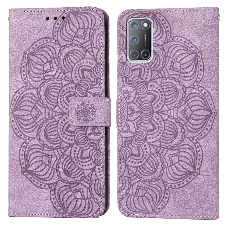 For OPPO A92 / A72 / A52 Mandala Embossed Flip Leather Phone Case