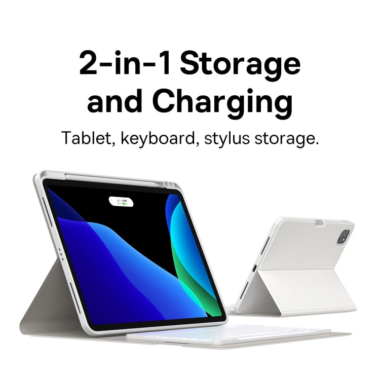Baseus Brilliance Detachable Keyboard Leather Case For iPad Pro 12.9 2021 / 2020 / 2018