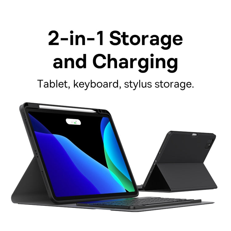 Baseus Brilliance Detachable Keyboard Leather Case For iPad Pro 12.9 2021 / 2020 / 2018