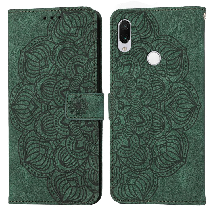 For Xiaomi Redmi Note 7 / Note 7 Pro Mandala Embossed Flip Leather Phone Case