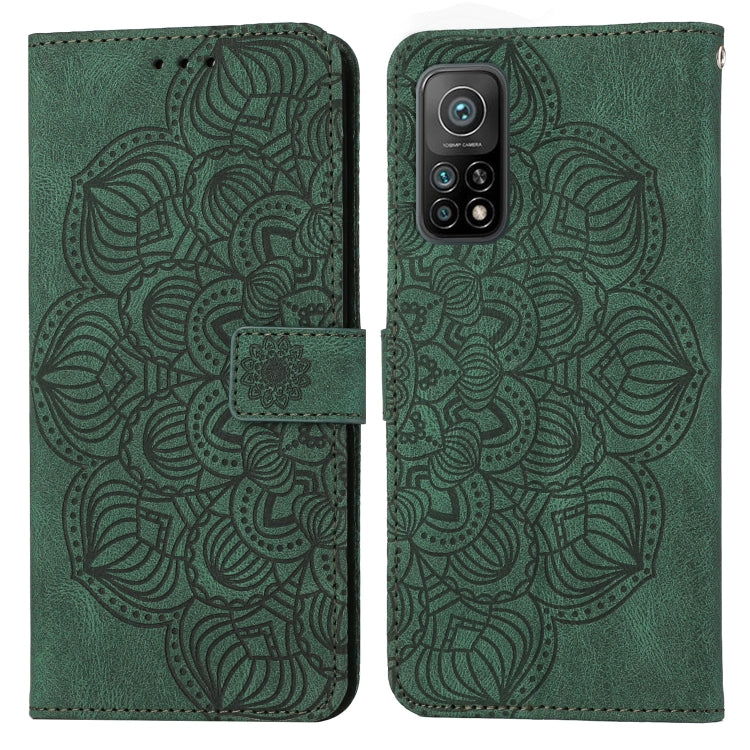 For Xiaomi Mi 10T / 10T Pro Mandala Embossed Flip Leather Phone Case
