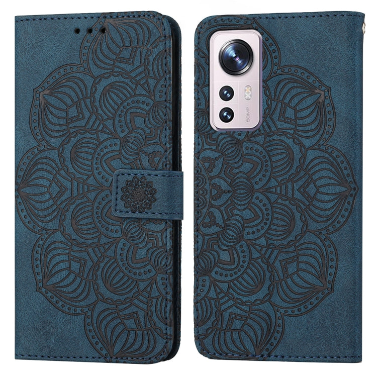 For Xiaomi 12 Lite Mandala Embossed Flip Leather Phone Case
