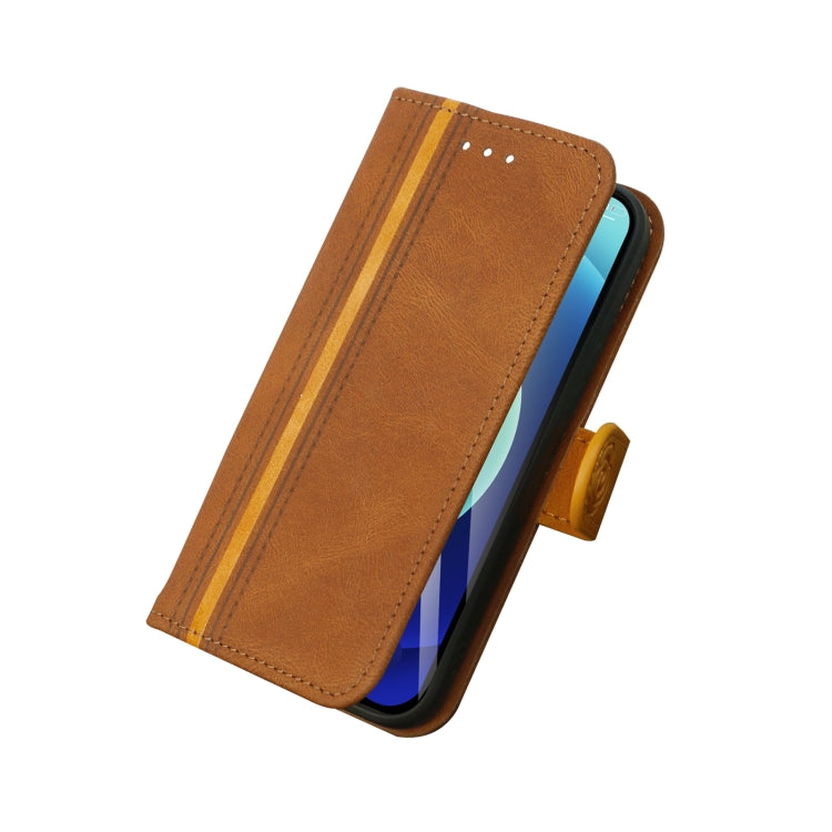 For iPhone 13 mini Skin Feel Leather Wallet Phone Case