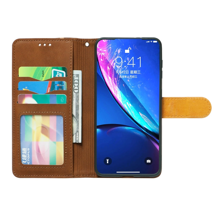 For iPhone 13 Pro Max Skin Feel Leather Wallet Phone Case