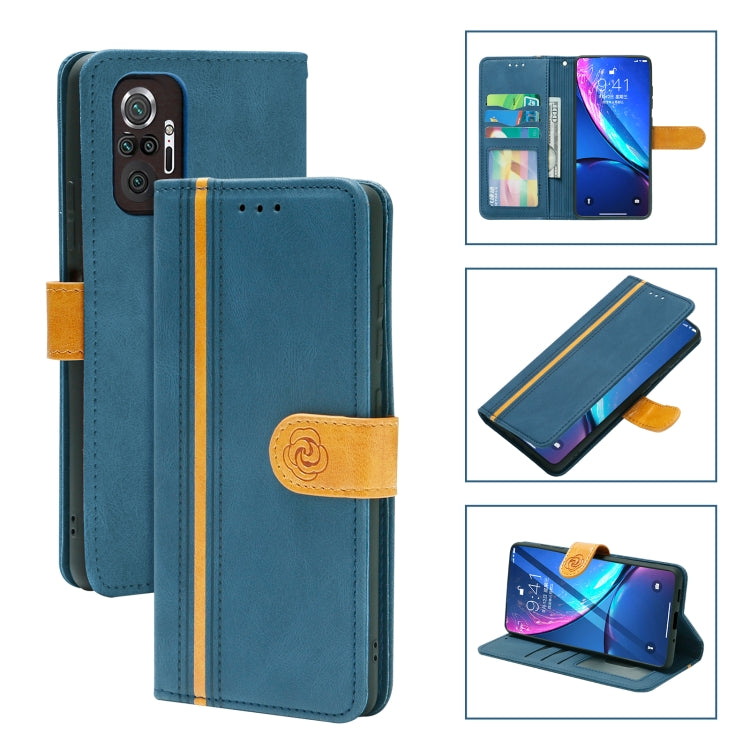 For Xiaomi Redmi Note 10 Pro Skin Feel Leather Wallet Phone Case