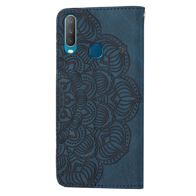 For vivo Y17 Mandala Embossed Flip Leather Phone Case
