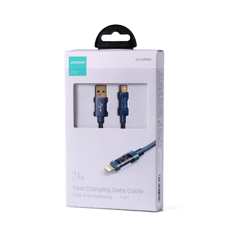 JOYROOM S-UL012A12 USB-A to 8 Pin 2.4A Sync Data Cable, Cable Length:1.2m
