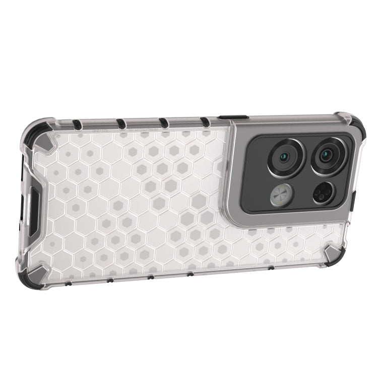 For OPPO Reno8 Pro+ Shockproof Honeycomb PC + TPU Phone Case