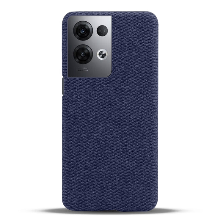 For OPPO Reno8 Pro+ Cloth Coated Hard Plastic Phone Case