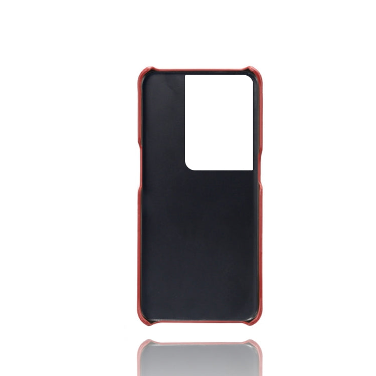 For OPPO Reno8 Pro+ Calf Texture PC + PU Phone Case