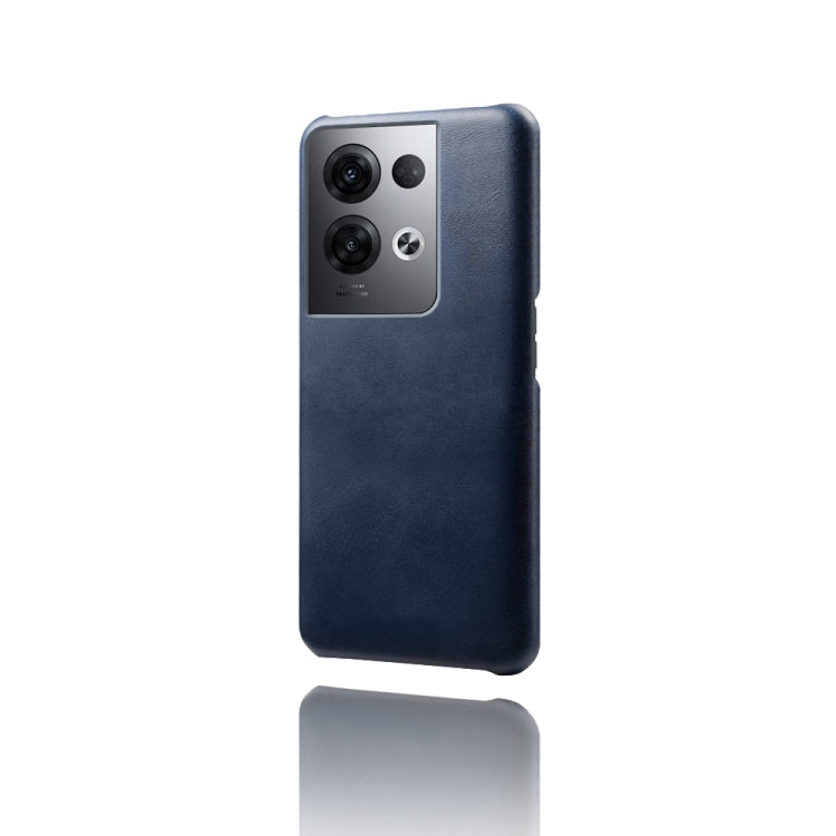 For OPPO Reno8 Pro+ Calf Texture PC + PU Phone Case