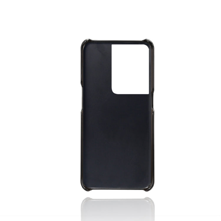 For OPPO Reno8 Pro Calf Texture PC + PU Phone Case