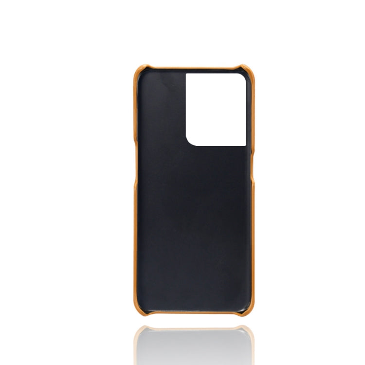 For OPPO Reno8 Calf Texture PC + PU Phone Case