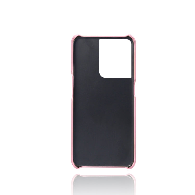 For OPPO Reno8 Calf Texture PC + PU Phone Case