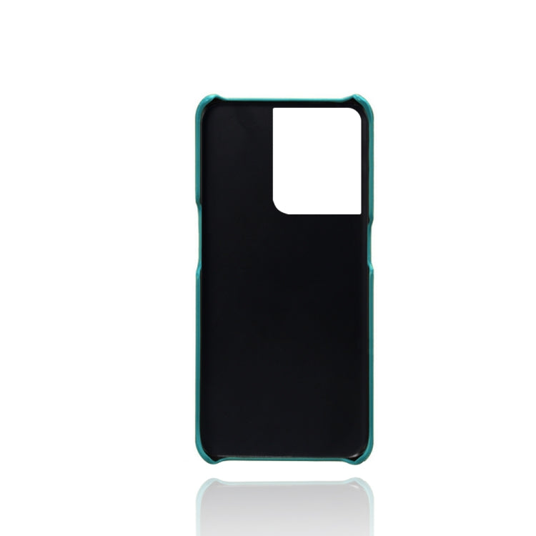 For OPPO Reno8 Calf Texture PC + PU Phone Case