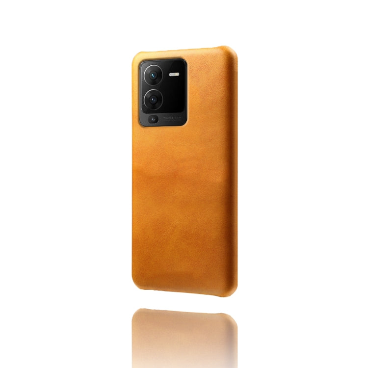 For vivo S15 Pro Calf Texture PC + PU Phone Case
