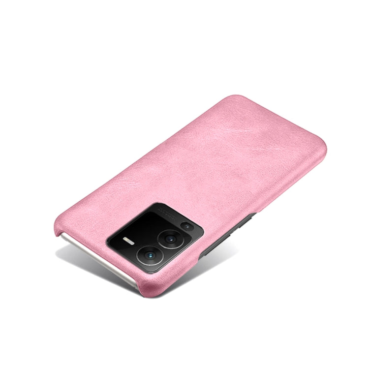 For vivo S15 Pro Calf Texture PC + PU Phone Case