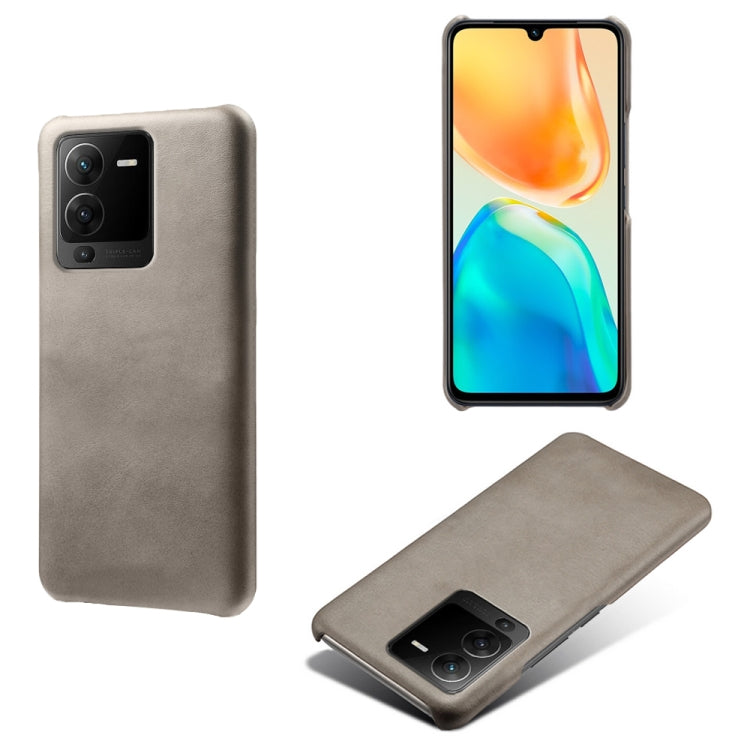 For vivo S15 Pro Calf Texture PC + PU Phone Case