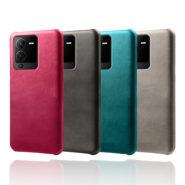For vivo S15 Pro Calf Texture PC + PU Phone Case