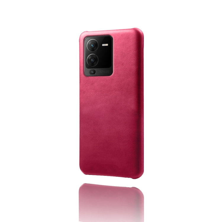 For vivo S15 Pro Calf Texture PC + PU Phone Case