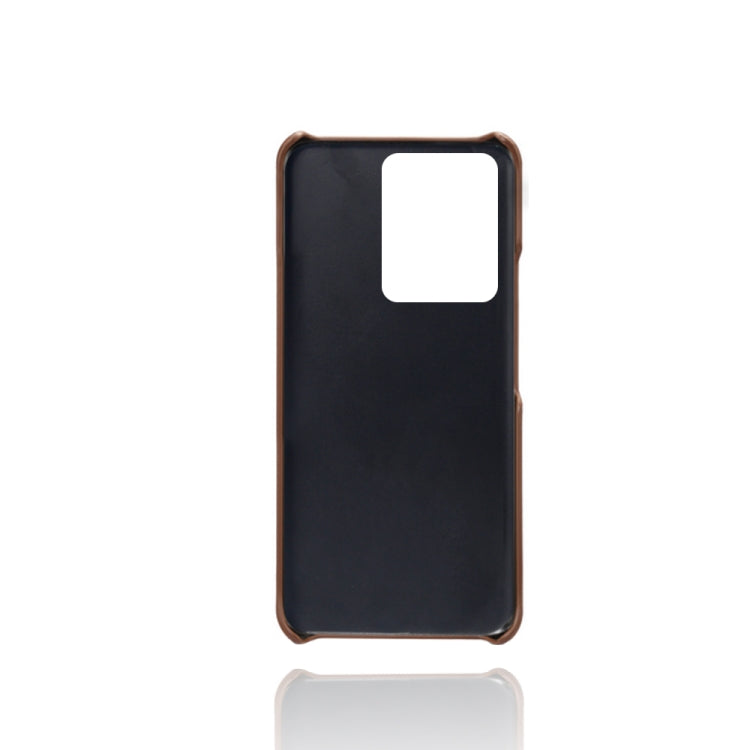 For vivo S15 Pro Calf Texture PC + PU Phone Case