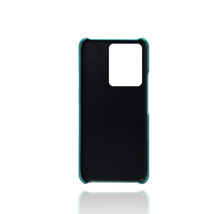 For vivo S15 Calf Texture PC + PU Phone Case