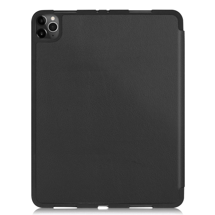 For iPad Pro 11 inch 2020 Custer Pattern TPU Smart Tablet Holster with Sleep Function & Tri-Fold Bracket & Pen Slot