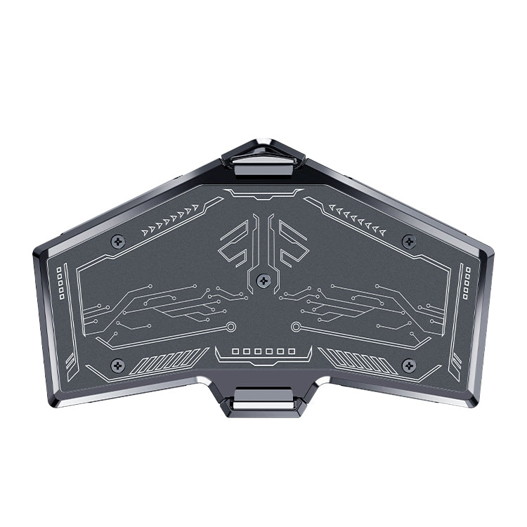 K8 Twin Turbo Semiconductor Mobile Phone Dedicated Back Clip Radiator(Gun Color)