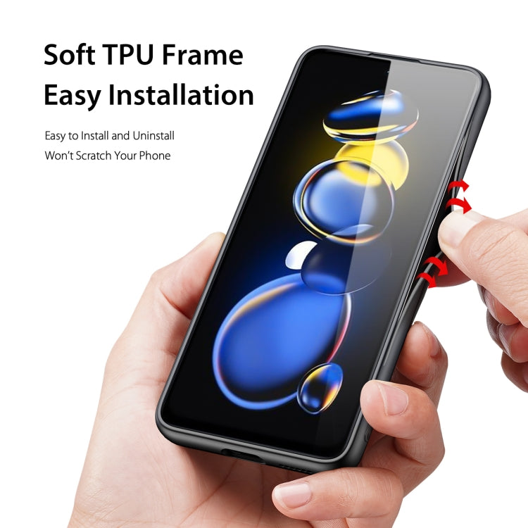 For Xiaomi Redmi Note 11T Pro / Note 11T Pro+ DUX DUCIS Fino Series PU + TPU Phone Case