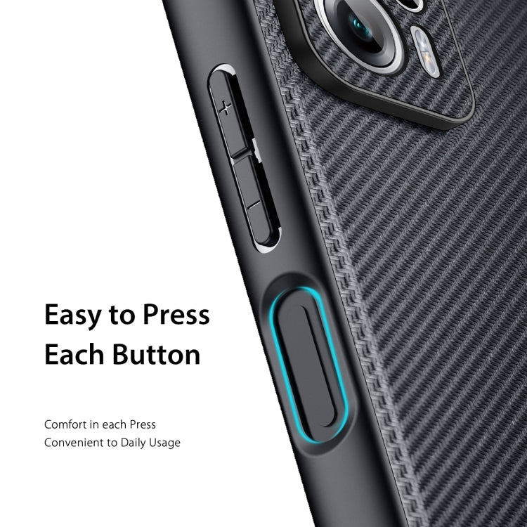 For Xiaomi Redmi Note 11T Pro / Note 11T Pro+ DUX DUCIS Fino Series PU + TPU Phone Case