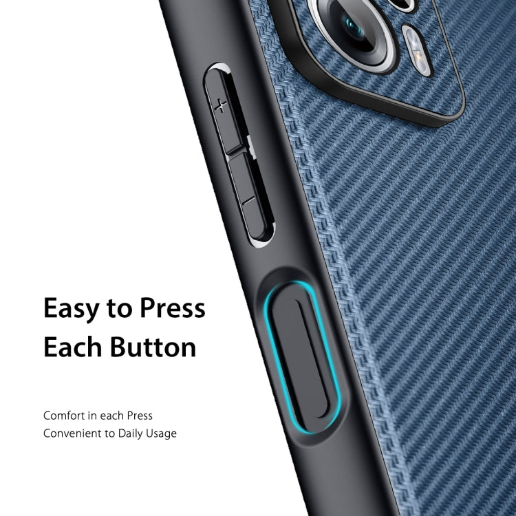 For Xiaomi Redmi Note 11T Pro / Note 11T Pro+ DUX DUCIS Fino Series PU + TPU Phone Case