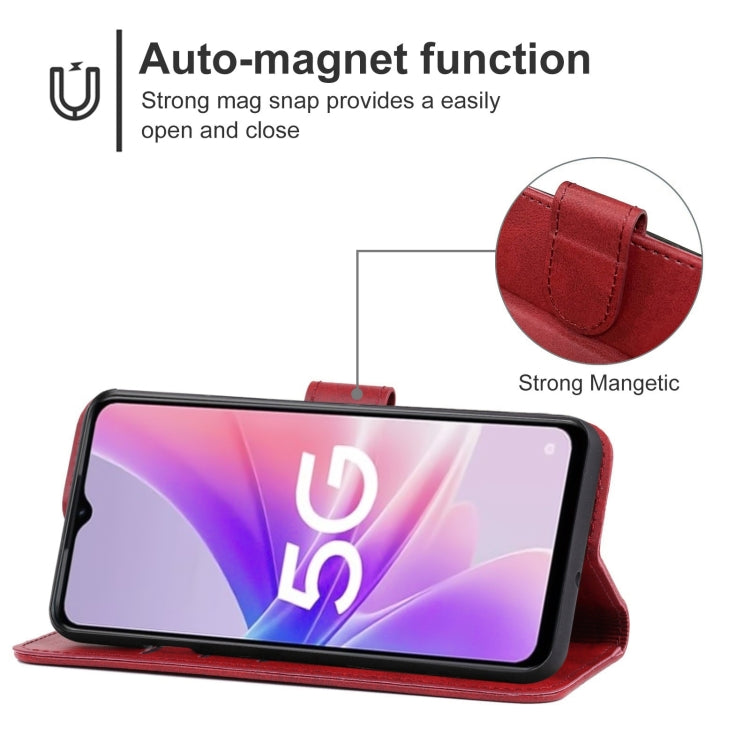 For OPPO K10 5G Leather Phone Case