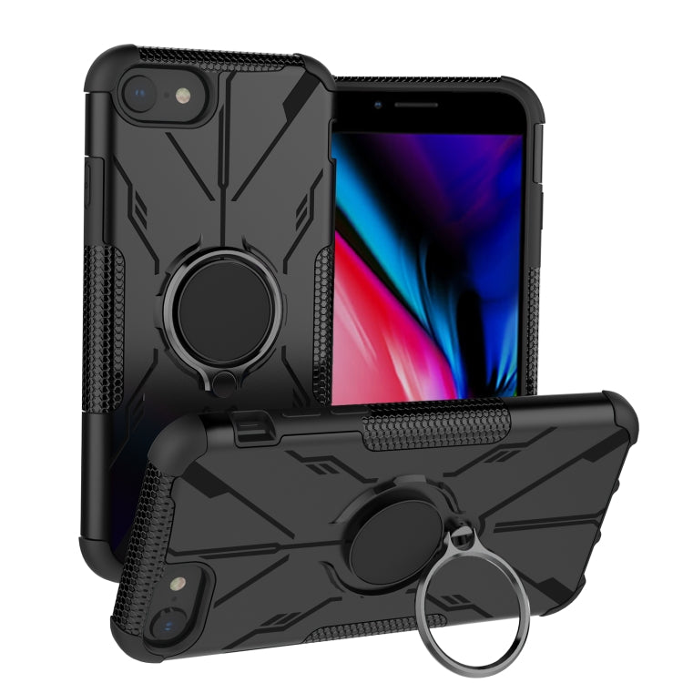 For iPhone SE 2022 / 8 / 7 Armor Bear Shockproof PC + TPU Phone Case