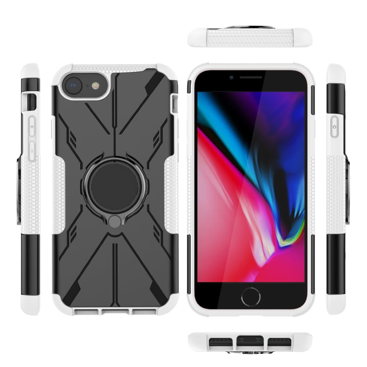 For iPhone SE 2022 / 8 / 7 Armor Bear Shockproof PC + TPU Phone Case
