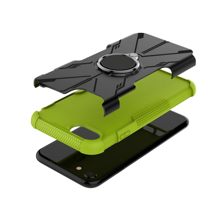 For iPhone SE 2022 / 8 / 7 Armor Bear Shockproof PC + TPU Phone Case