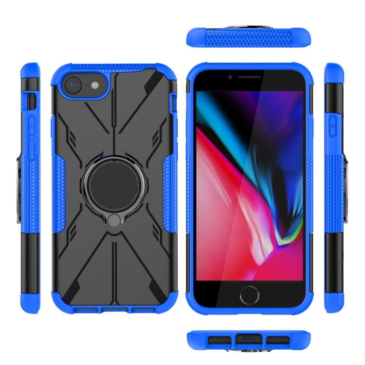 For iPhone SE 2022 / 8 / 7 Armor Bear Shockproof PC + TPU Phone Case